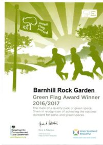 Green Flag Award 2016-17